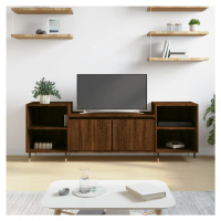 vidaXL TV skříňka hnědý dub 160x35x55 cm kompozitní dřevo