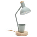 Stolní lampa v mentolové barvě s kovovým stínidlem (výška 37 cm) Katia – Kave Home