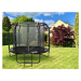 Zahradní trampolína SKY FLYER RING 2v1 244 cm BLACK TR0033