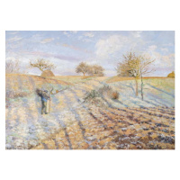 Camille Pissarro - Obrazová reprodukce White Frost, 1873, (40 x 26.7 cm)