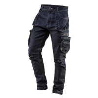 Panské kalhoty denim, 5 kapes