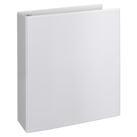 Prezentační pořadač Karton P+P - A4, čtyřkroužkový, hřbet, hřbet 8,0 cm, D 70 mm, bílý