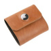 FIXED Kožená peněženka Classic Wallet for AirTag z pravé hovězí kůže hnědá