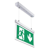 Nouzové LED závěsné svítidlo Emergency Exit Light 4W 3h