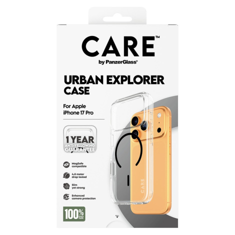 PanzerGlass CARE kryt Apple iPhone 17 Pro Urban čirý/černý MagSafe