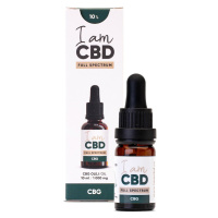 I AM CBD Full Spectrum CBG konopný olej 10% original 10 ml