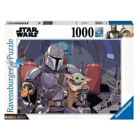 Ravensburger 16565 puzzle mandalorian 1000 dílků