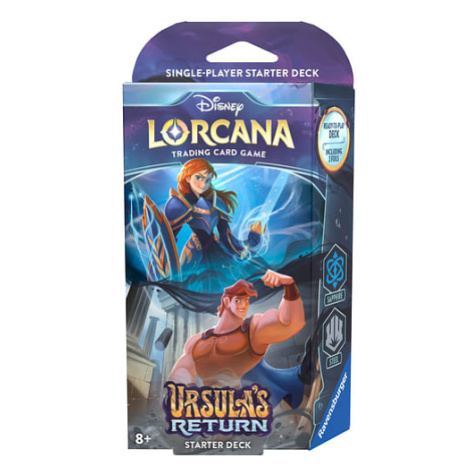 Lorcana TCG: Ursula s Return - Sapphire/Steel Starter Deck RAVENSBURGER