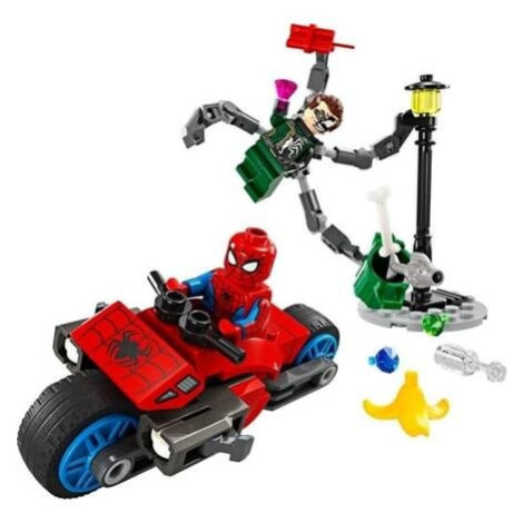 LEGO® Marvel (76275) Honička na motorce: Spider-Man vs. Doc Ock