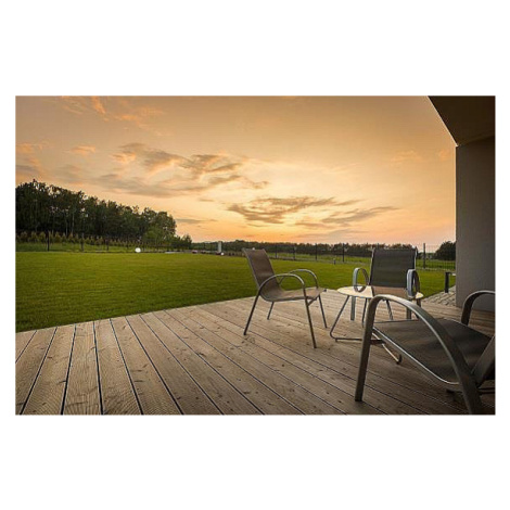 ASKO Terasová prkna SIBIŘSKÝ MODŘÍN 27 × 143 × 2950 mm | hladká