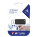 VERBATIM Flash Disk 16GB Store 'n' Go PinStripe, černý Černá