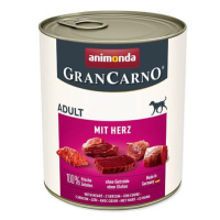 Konzerva Animonda Gran Carno Adult se srdcem 800g