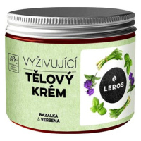 LEROS Tělový krém Bazalka & Verbena 213 ml