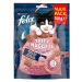 Felix snacky, 2 balení - 30 % sleva - s lososem a pstruhem (2 x 180 g)