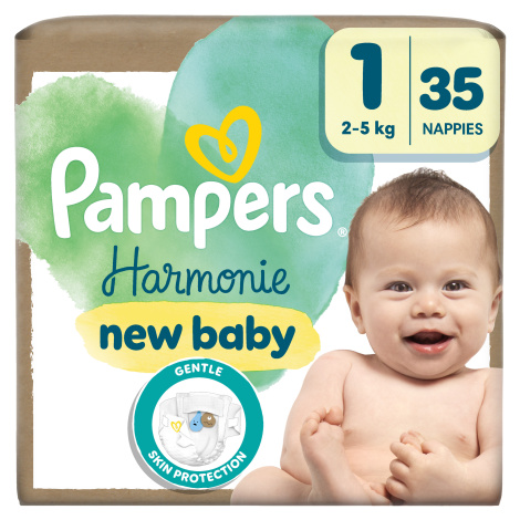 PAMPERS Dětské plenky, velikosti 1 35 ks