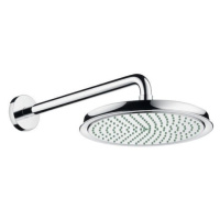 Hlavová sprcha Hansgrohe Raindance Classic na stěnu včetně sprchového ramena chrom 27424000