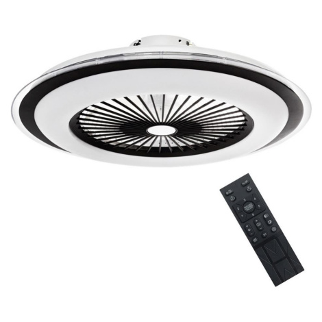 LED Stmívatelné stropní svítidlo s látorem ZONDA LED/48W/230V černá + DO Donoci