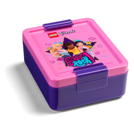 LEGO Friends Girls Rock box na svačinu - fialová