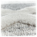 Ayyildiz koberce Kusový koberec Pisa 4709 Grey kruh Rozměry koberců: 160x160 (průměr) kruh