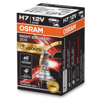 OSRAM H7 12V 55W PX26d NIGHT BREAKER 200 +200% 1ks 64210NB200