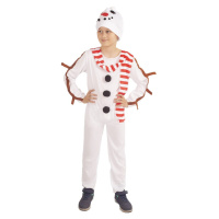 RAPPA Dětský kostým sněhulák s čepicí a šálou (S) e-obal