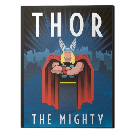 Obraz na plátně Marvel - Thor, 2 - 30×40 cm Pyramid