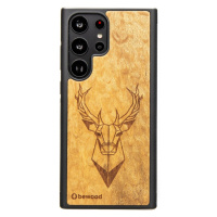 Pouzdro Bewood pro Samsung Galaxy S23 Ultra Jelen Imbuia