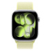 Apple Watch 49/46/45/44mm neonově žlutý provlékací sportovní řemínek