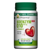 Koenzym Q10 Forte 60mg + Vitamín E 30+30 tobolek Bio-Pharma