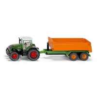 Siku Farmer - traktor Fendt s vyklápěcím přívěsem, 1:50