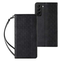 Magnet Case elegantní knížkové pouzdro s poutkem na Samsung Galaxy S23 ULTRA 5G Black