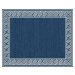 Venkovní vzorovaný koberec PANAMA 3153 modrá 120x170 cm, 160x230 cm Mybesthome Rozměr: 160x230 c