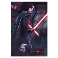 Plakát, Obraz - Star Wars VIII: Last of the Jedi - Kylo Ren, 61 × 91.5 cm