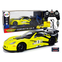 RC Sportovní závodní auto 1:18 žluté