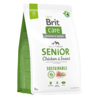 Brit Care Dog Sustainable s kuřecím a hmyzem Senior 3 kg