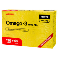 WALMARK Omega 3 Forte 195 měkkých tobolek