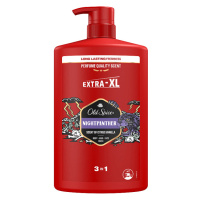 Old Spice Night Panther Sprchový Gel A Šampon Pro Muže 1000 ml Dlouhotrvající Svěžest