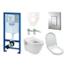 Cenově zvýhodněný závěsný WC set Grohe do lehkých stěn / předstěnová montáž+ WC Vitra Integra vč