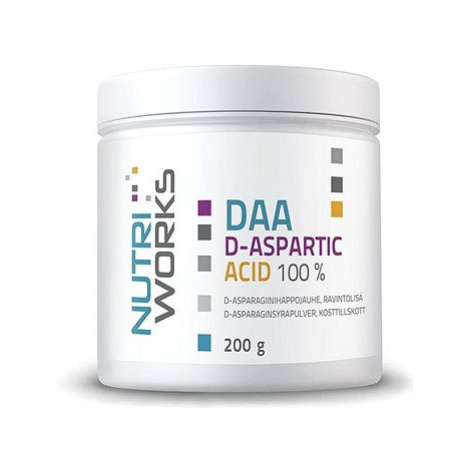 NutriWorks D-Aspartic Acid 200g