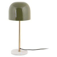 Khaki stolní lampa s kovovým stínidlem (výška 50 cm) Manta – Leitmotiv