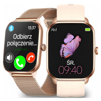 Chytré Hodinky Dámské Hodinky Polské Menu Sms Smart Watch Hovory 2 Řemínky