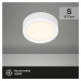 BRILONER LED stropní svítidlo, pr. 12 cm, 7 W, bílé BRILO 7089-416