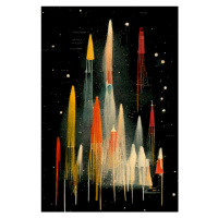 Ilustrace Rockets, Treechild, 26.7 × 40 cm