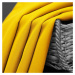 Dekorační závěs s kroužky COLOR 250 barva 05 žlutá 140x250 cm (cena za 1 kus) MyBestHome