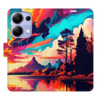 iSaprio flip pouzdro Colorful Mountains 02 pro Xiaomi Redmi Note 13 Pro