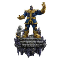 Iron Studios Marvel Deluxe BDS Art Scale Soška 1/10 Thanos Infinity Gaunlet Diorama 42 cm