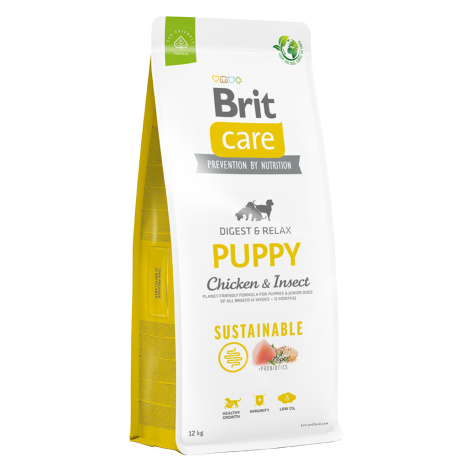 Brit Care Sustainable Puppy Chicken & Insect - 2 x 12 kg