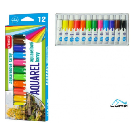 Barvy aquarelové sada LUMA 12 barev 12ml LUMA