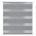 Roleta den a noc \ Zebra \ Twinroll 80x175 cm šedá