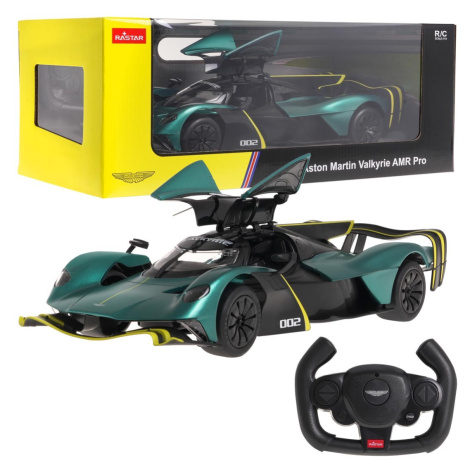 mamido Autíčko na dálkové ovládání RC Aston Martin Valkyrie AMR Pro 1:14 tmavě zelené